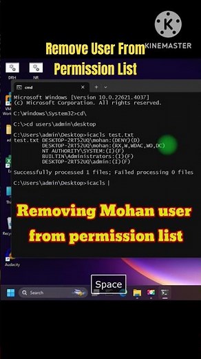 Remove User from Permission List in Windows via CMD | Quick Guide