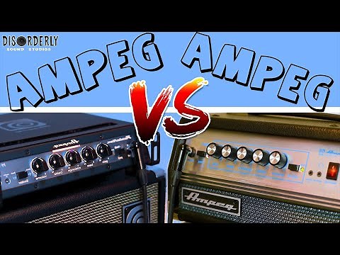 Micro SVT VS Portaflex 350 | Same Ampeg?
