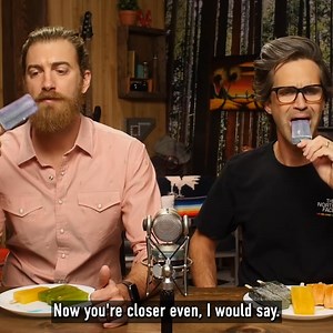 Can we guess what flavor popsicle we're eating? | Rhett & Link