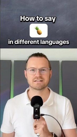 How to say Pineapple in different languages 🍍🗣️🤔