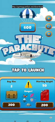 The Parachute Game Unlimited Point