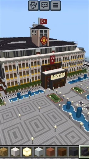 Minecraft şehir yapımı #minecraft #shortvideo #shortsvideo #games