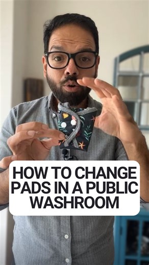 Changing Period Pads in Public Washrooms Made Easy