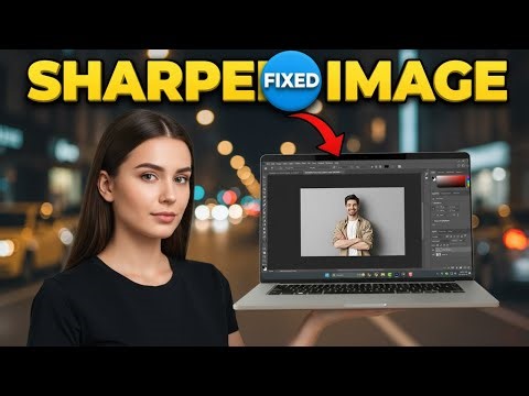 How To Sharpen An Image In Photoshop | Step-by-Step Guide (2025)