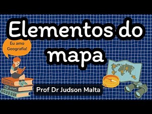 Desvendando os Elementos do Mapa: Cartografia Essencial - Título, legenda, Escala e orientação 🧭