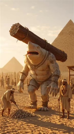 brainrot giant builds pyramid #italianbrainrot #brainrot #tralalerotralala #bombardilocrocodilo