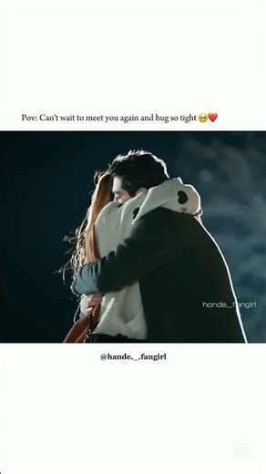 OMG! Hande Erçel & Burak Deniz's Most EMOTIONAL Reunion Kiss! ❤️ #shorts