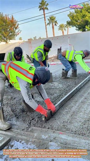 The Art of Concrete Finishing