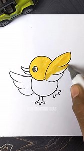 13K views · 26 reactions |  This little duck is ready to waddle into your heart! ️✨ Quick, fun, and easy to draw! #littleducks #littleducklings #cuteducks #yellowduck #duckie | Kids Drawing Ideas | Facebook
