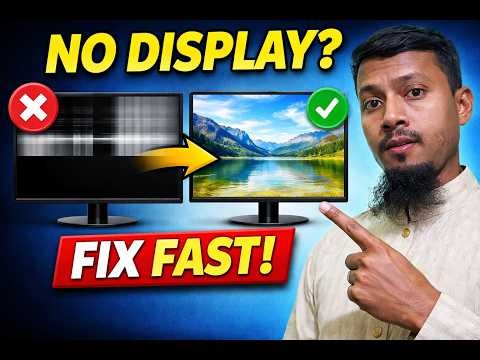 How To Fix HP Monitor M22F Panel Problem 2026 || Created by Afjal Hossain