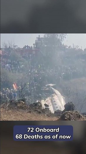 Airplane Crash in Nepal | Yeti Airlines ATR 72 Flight YT691