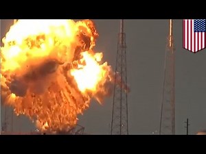 SpaceX explosion: Falcon 9 rocket blows up in flames, destroys Facebook satellite - TomoNews