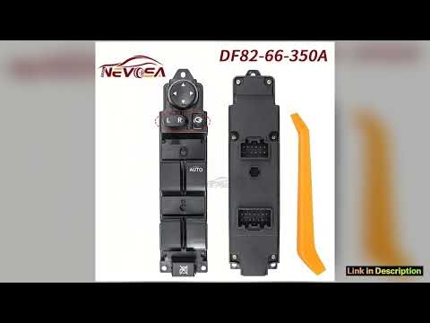 RHD For Mazda 2 Master Control Window Switch For DE Demio 20082014 With Electric Fold DF8266350 D65