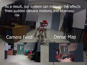 roboSLAM: Dense RGB-D SLAM for Humanoid Robots