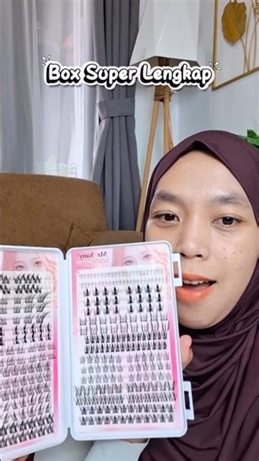 box bulu mata lengkap #bulumata #eyelashes #bulumatapalsu
