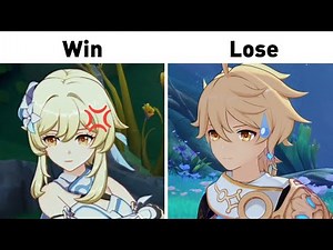 [Extra Cutscene] Lumine will get angry if you win the battle | Genshin Impact 6.0