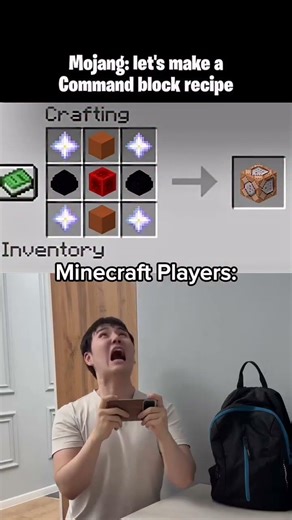 Minecraft command_block recipe