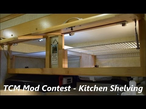 How to install Kitchen Shelving in a RV