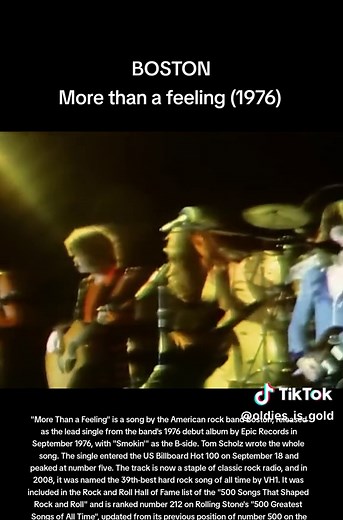 Boston - More than a feeling #music #classic #classicrock #70s #70srock #70smusicvideo #70ssong #70ssongs #rockclassic #klasikrock #fyp #foryoupage #fypシ #boston