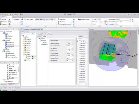 Spry Scheduler Haulage Simulation Demo