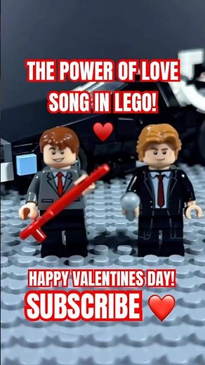 THE POWER OF LOVE SONG IN LEGO!❤️❤️