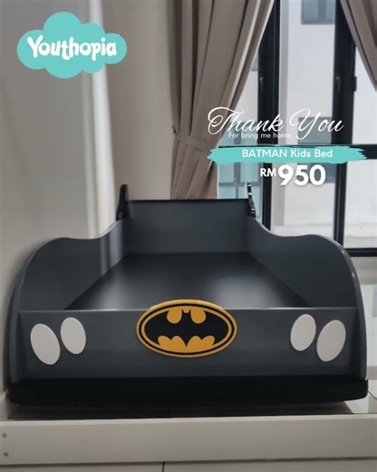 Furniture Direct BATMAN Kids Bed