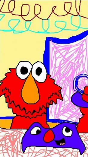 Talking Ben Talking To Elmo Cartoon ReAnimated