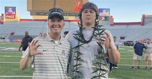 Arizona gets OT Quinn Buckey's final official visit: Wildcats stand out as commitment looms