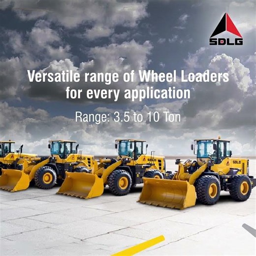 SDLG Range of wheel loaders