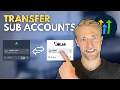 The Fastest Way To Transfer Your GoHighLevel Sub-Account In 2024!