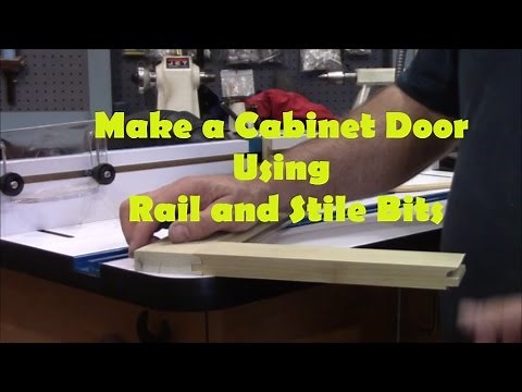 Make a Cabinet Door With Rail & Stile Bits