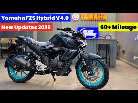 New Yamaha FZS Hybrid Review 2026 |🔥New Yamaha FZS fi Hybrid - Mileage, Features, On road price??