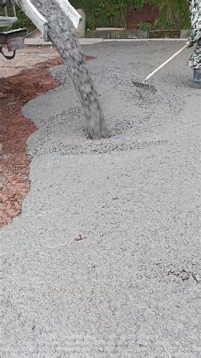 Concrete Pouring in Action | The Power of Construction at Work