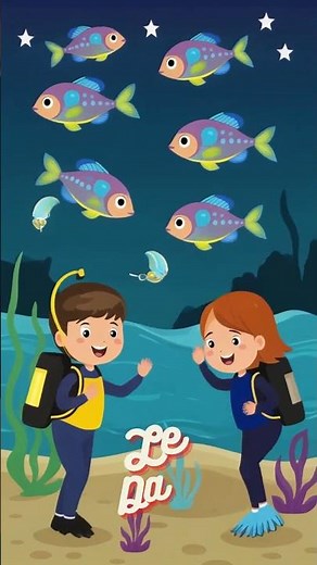 The Underwater Party! 🐠 Kids & Fish Dance Party