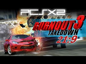 PCSX2 | Burnout 3 Takedown 21:9 (3440x1440)