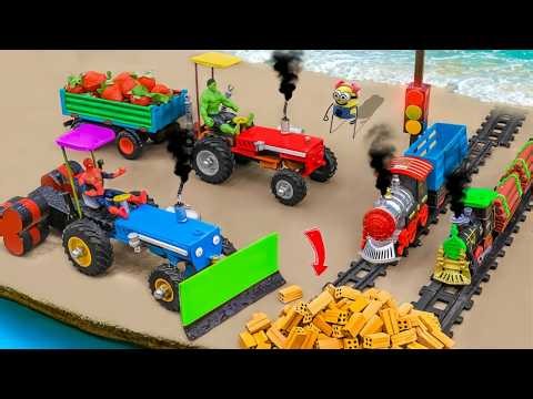 Tractor Cartoon 🚜 | Nano Tractor Adventure in 4K | 22 Million+ Views | Fun Kids Animation