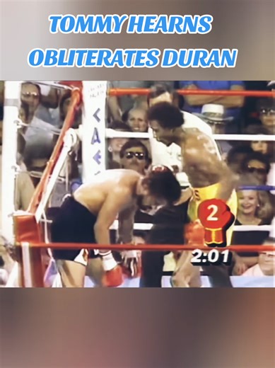 Tommy Hearns Obliterates Duran: A Boxing Legend's Triumph