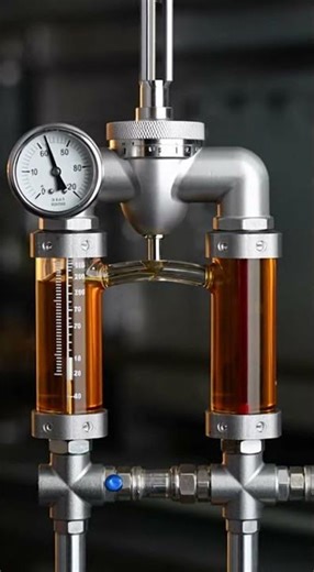 How Pressure Equalizes in Industrial Systems (Silent ASMR)