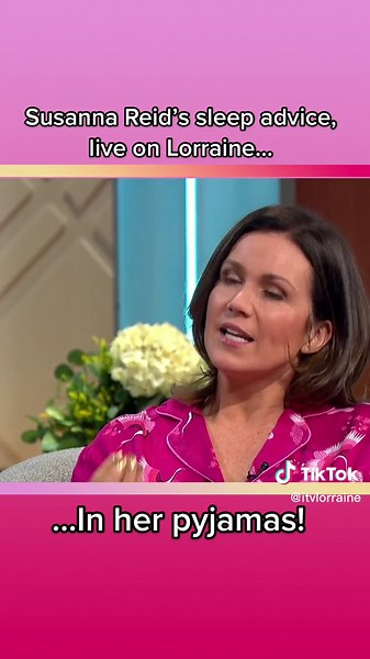 Susanna Reid shares her advice for getting the most out of your sleep schedule, something she’s had to learn after 20years of 3.45am alarms! 😳🛌😴 #lorraine #itv #susannareid #sleep #sleepyday #sleeping #sleeptok #sleepschedule #sleepingbeauty #sleephack #sleephacktohelpsleep #britishtv #morningtv #gmb #fyp