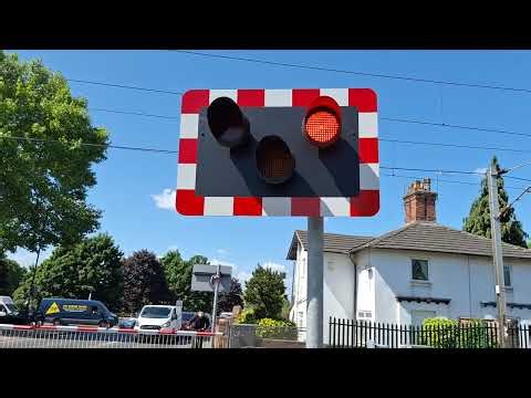 *6 Trains In 1 Lowering* Rossington Level Crossing - South Yorkshire