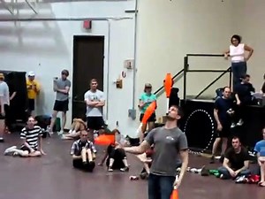 Club Juggling With A Surprise Finish