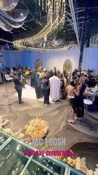 Celebrant first entrance dance birthday party in Houston #mcfrosh #trending