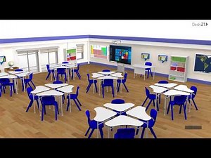 DESK21 - Modern classroom