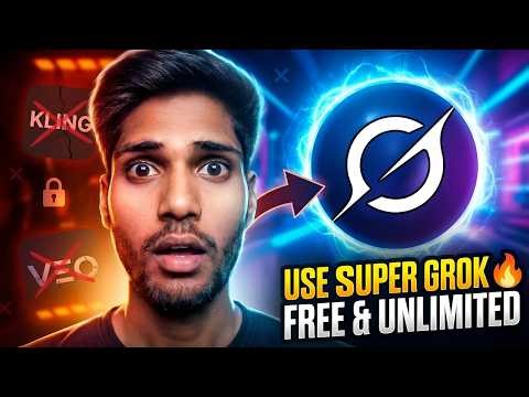 How to Use Super Grok Free & Unlimited Instead of Kling and VEO