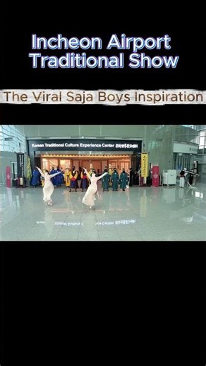 Real SAJA Boys Incheon Airport Korean Traditional Culture Show #koreanculture #demoteam #taekwondo
