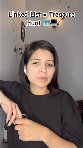 Linked List itni easy? 🤯 Treasure Hunt Example #codewithneha