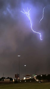 What the… You ever seen anything like this?? ⚡️🤯⚡️ This might be the most chaotic lightning strike I’ve ever captured. Texas skies showing off. #StormChasing #Lightning #ExtremeWeather #NaturePower #fblifestyle | Ricky Forbes