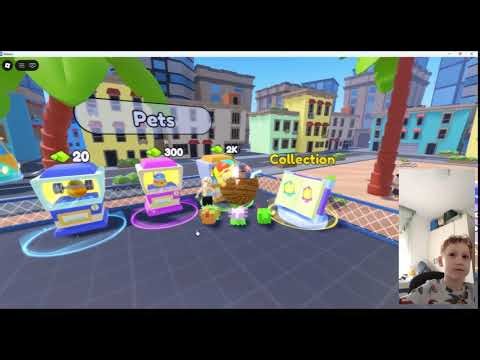 Orel play Gym star simulator in roblox