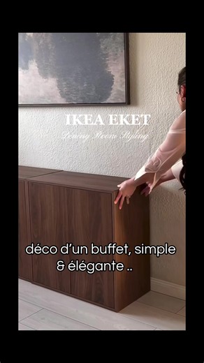 Déco d’un buffet simple et élégante - idées déco IKEA