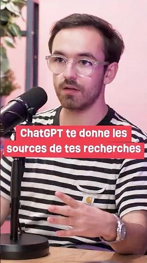 CHATGPT ET SES SOURCES : PARFAIT POUR LES ÉTUDIANTS